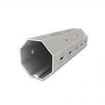 ΟΚΤΑΓΩΝΟΣ Φ70 ΑΞΟΝΑΣ